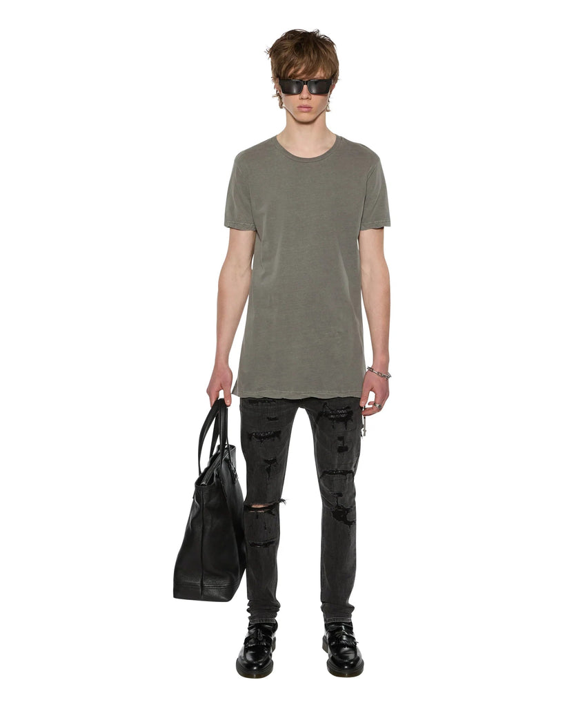 Ksubi - Sioux Ss Tee - Grey - T-shirt_Ksubi - Aritmetik - montreal