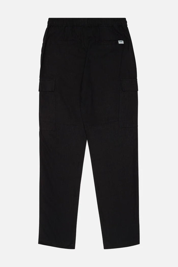 KUWALATEE - CARGO LINEN PANT - BLACK - PANTS_Kuwallatee - Aritmetik - montreal