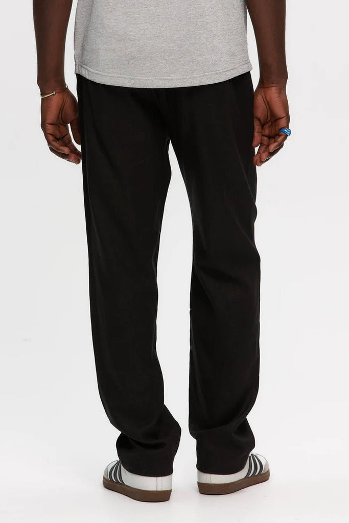 KUWALATEE - LINEN PANTS - BLACK - PANTS_Kuwallatee - Aritmetik - montreal