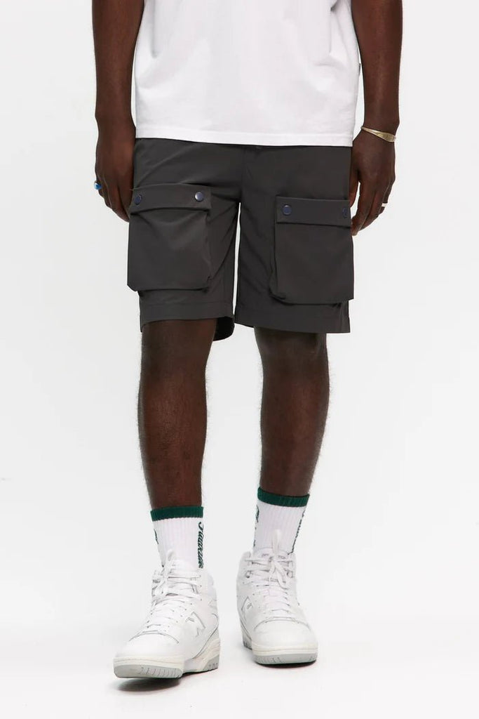 KUWALATEE - UTILITY SHORTS - CHARCOAL - Shorts_Kuwallatee - Aritmetik - montreal