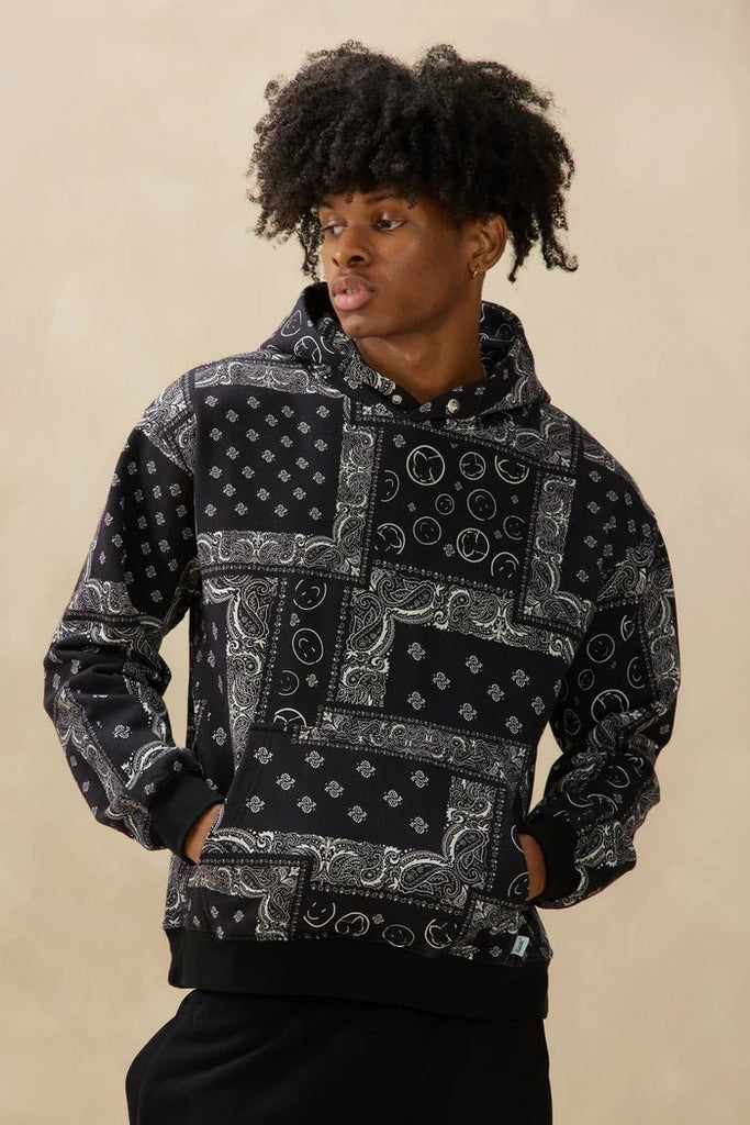 Kuwalla - PRINTED HOODIE - PAISLEY - Hoodie_Kuwalla - Aritmetik - montreal