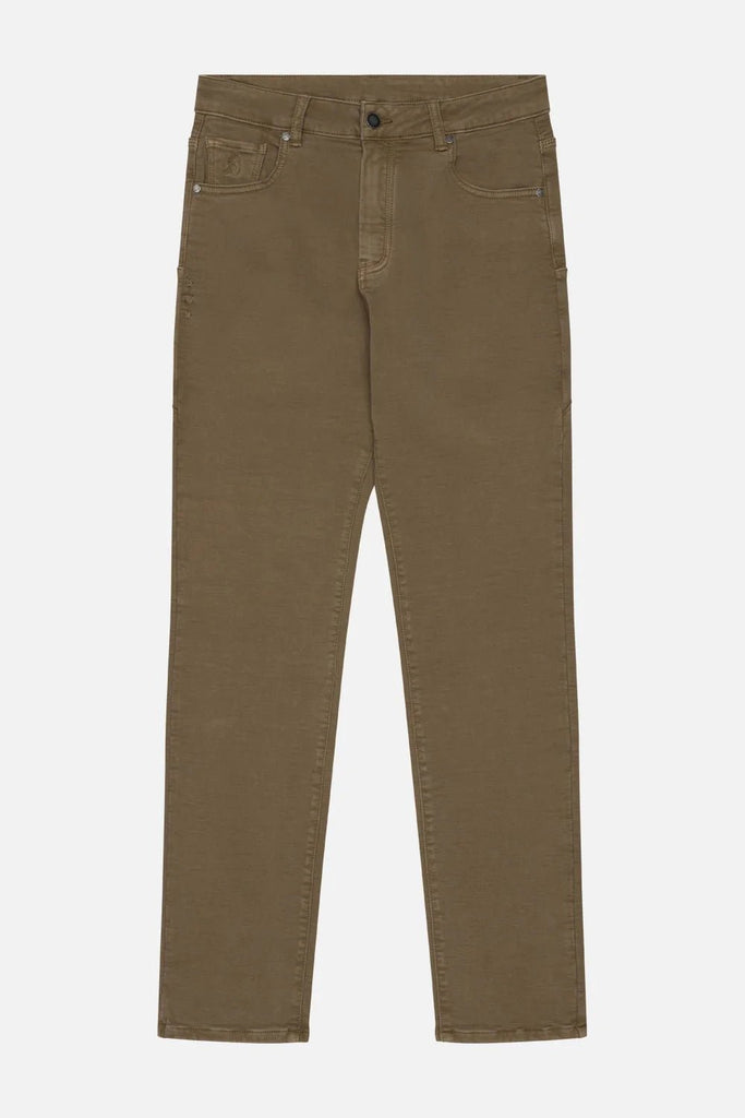 Kuwalla - Super Stretch Knit Slim Denim - Beige - JEANS_Kuwalla - Aritmetik - montreal
