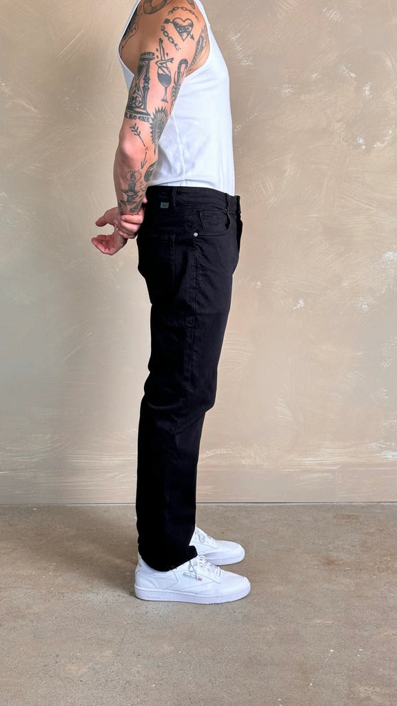 Kuwalla - Super Stretch Knit Slim Denim - Navy - JEANS_Kuwalla - Aritmetik - montreal