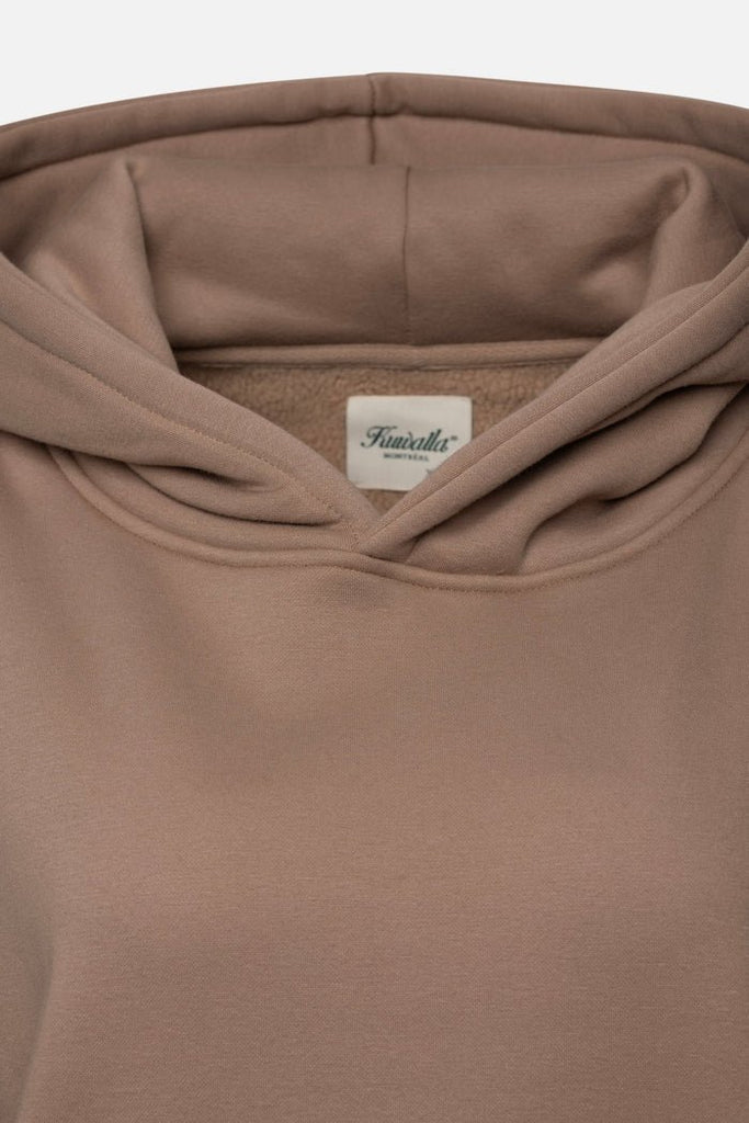 Kuwallatee - BOYFRIEND HOODIE 3.0 - TAUPE - Hoodie_Kuwallatee - Aritmetik - montreal