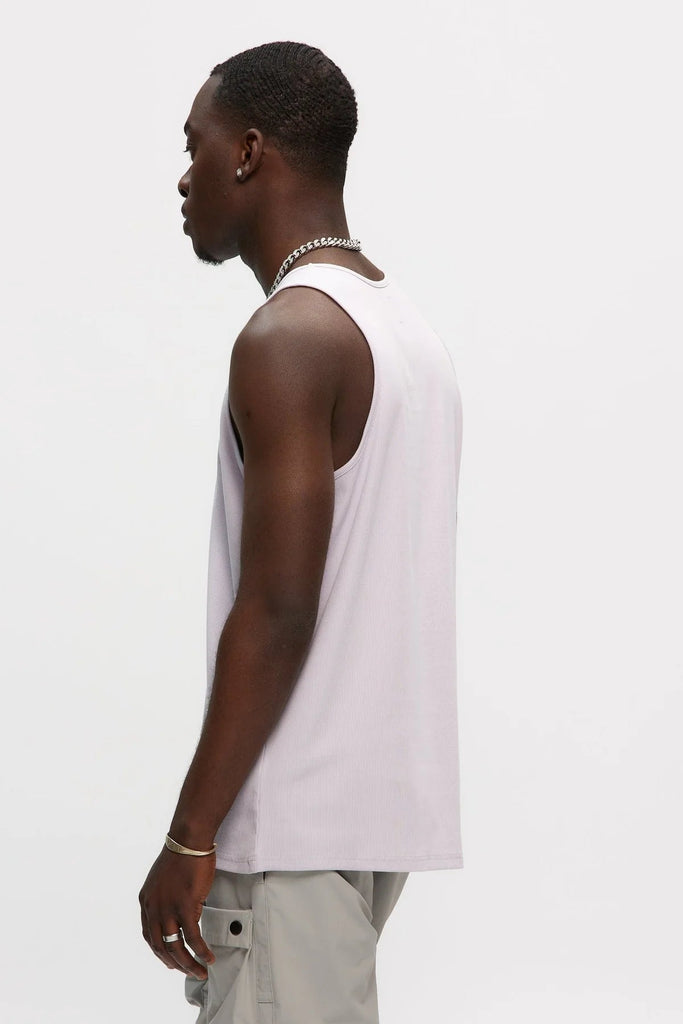 Kuwallatee - Premium Rib Tank - Lilac - Tank Top_Kuwallatee - Aritmetik - montreal