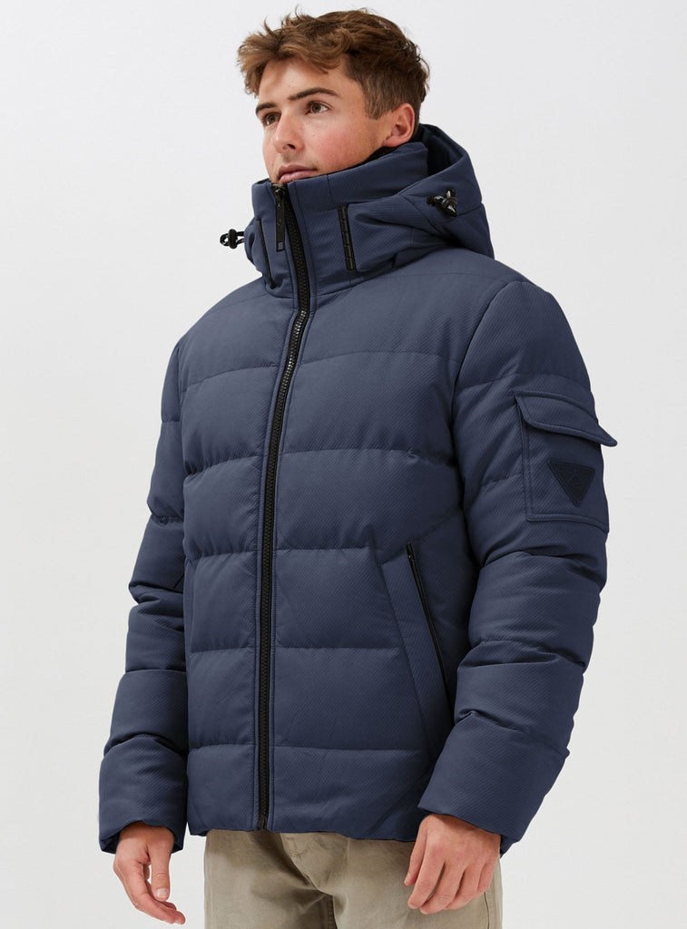 MATT - Puffer Jacket - Navy - Winter Jacket_Point Zero - Aritmetik - montreal