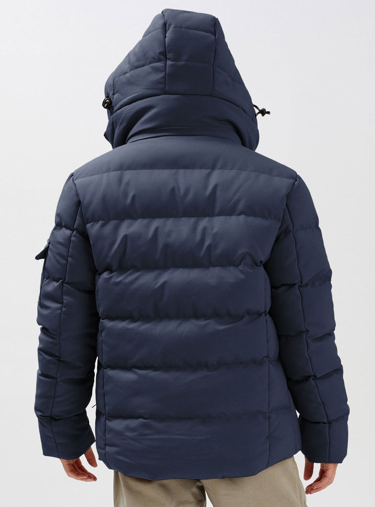 MATT - Puffer Jacket - Navy - Winter Jacket_Point Zero - Aritmetik - montreal