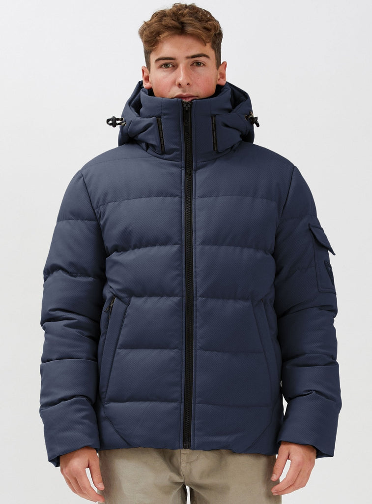 MATT - Puffer Jacket - Navy - Winter Jacket_Point Zero - Aritmetik - montreal