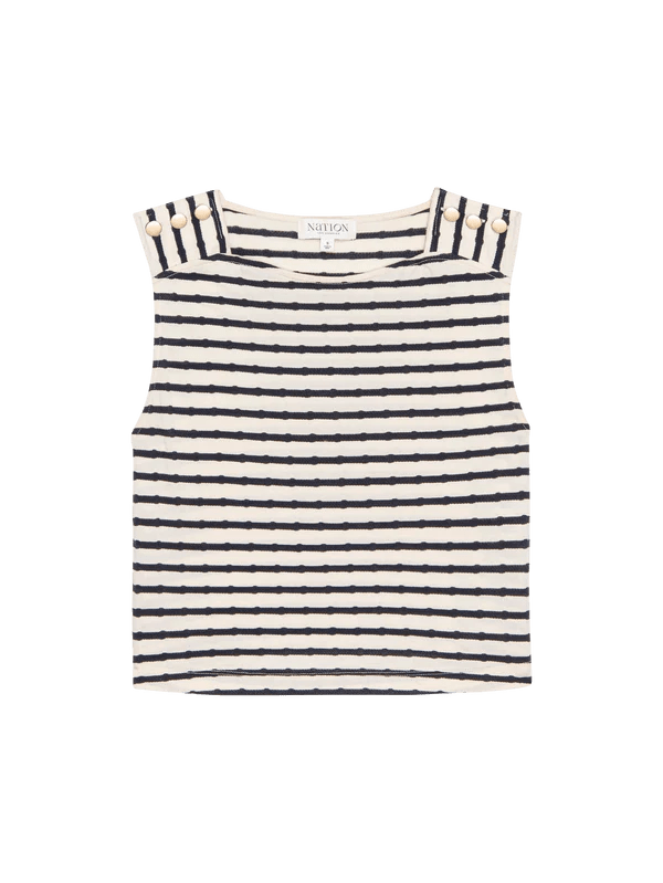 Nation - Bettina Tank - Stripe - Tank Top_Nation - Aritmetik - montreal