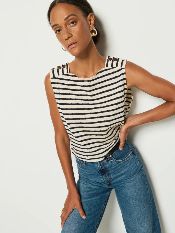 Nation - Bettina Tank - Stripe - Tank Top_Nation - Aritmetik - montreal