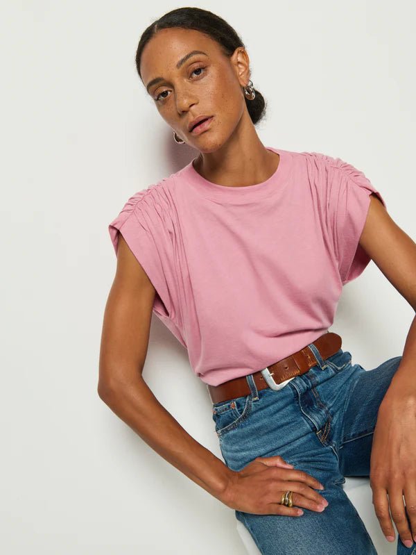 Nation - Frankie Muscle Tee - pink - Tank Top_Nation - Aritmetik - montreal