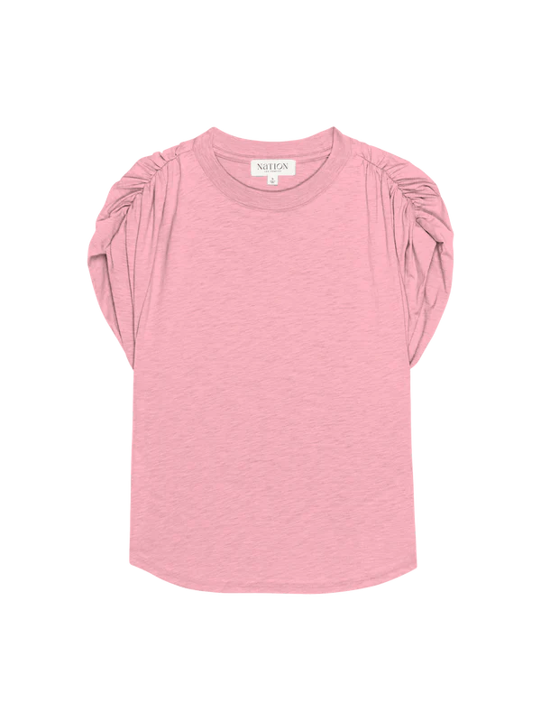 Nation - Frankie Muscle Tee - pink - Tank Top_Nation - Aritmetik - montreal