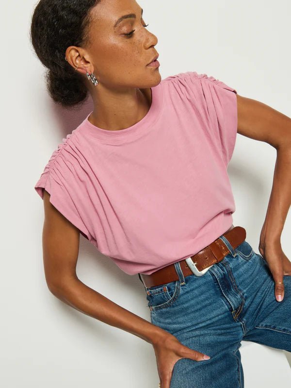Nation - Frankie Muscle Tee - pink - Tank Top_Nation - Aritmetik - montreal