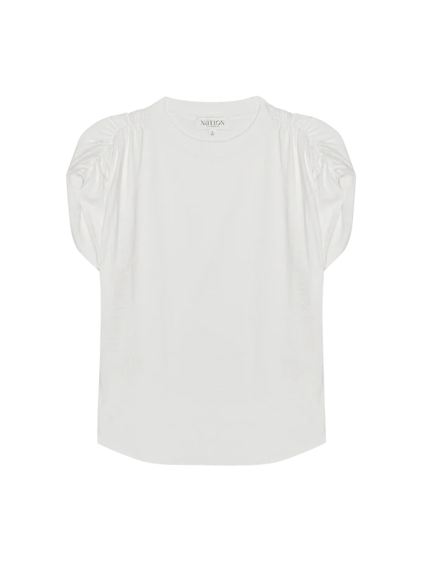 Nation - Frankie Muscle Tee - White - Tank Top_Nation - Aritmetik - montreal