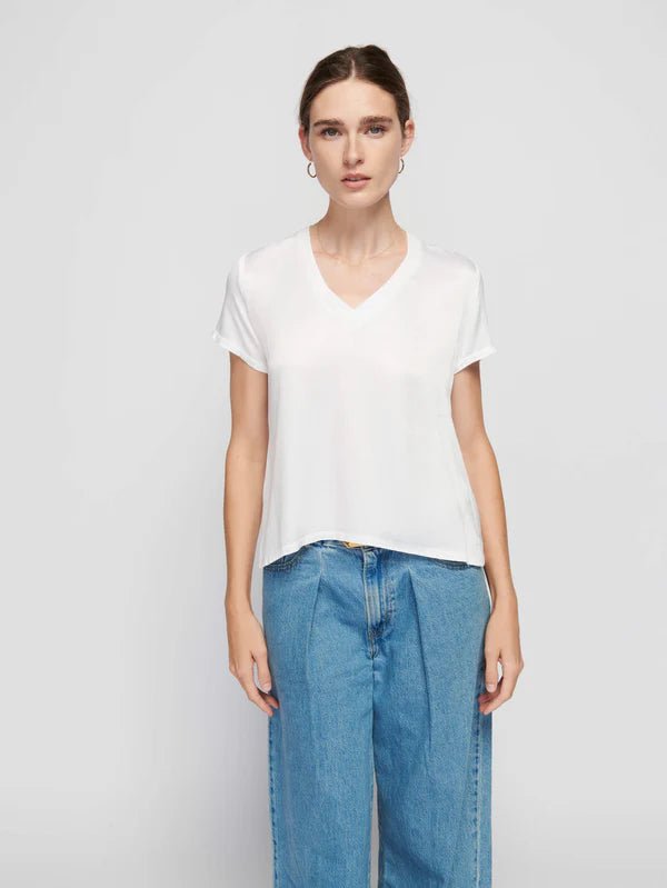 Nation - June Top - White - T-shirt_Nation - Aritmetik - montreal