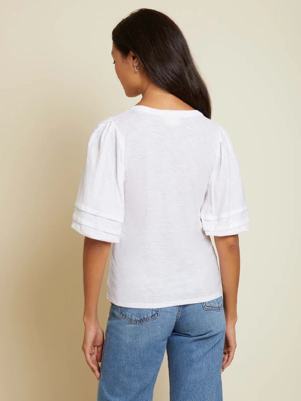 Nation - NIGELLA TEE - White - T-shirt_Nation - Aritmetik - montreal