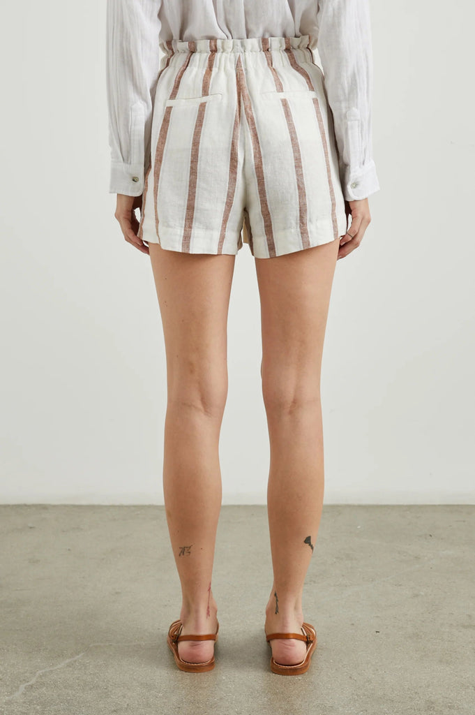 RAILS - FOSTER SHORT - COCONUT STRIPED - Shorts_Rails - Aritmetik - montreal