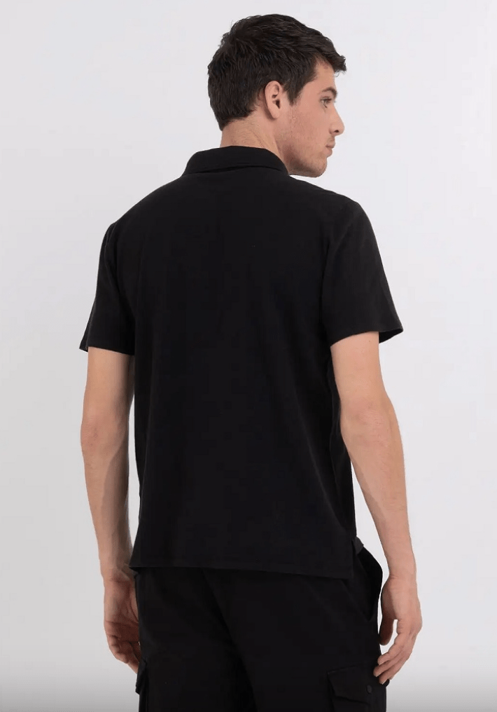 replay - polo shirt - black - Polo_Replay - Aritmetik - montreal