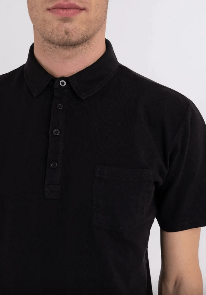 replay - polo shirt - black - Polo_Replay - Aritmetik - montreal