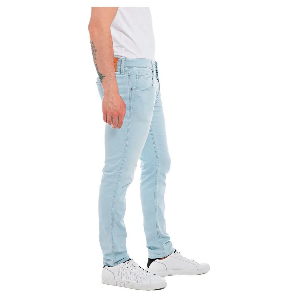 replay - skinny jeans - light blue - JEANS_Replay - Aritmetik - montreal