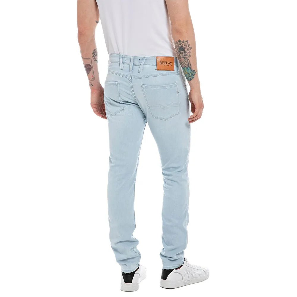 replay - skinny jeans - light blue - JEANS_Replay - Aritmetik - montreal