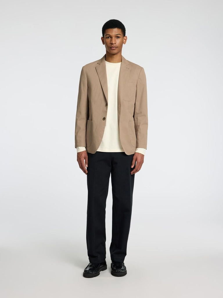 SELECTED - 100% COTTON BLAZER - BEIGE - Blazer_SELECTED - Aritmetik - montreal