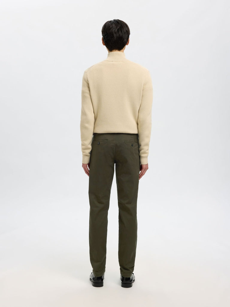 SELECTED - 175 SLIM FIT FLEX CHINOS - Forrest - PANTS_SELECTED - Aritmetik - montreal