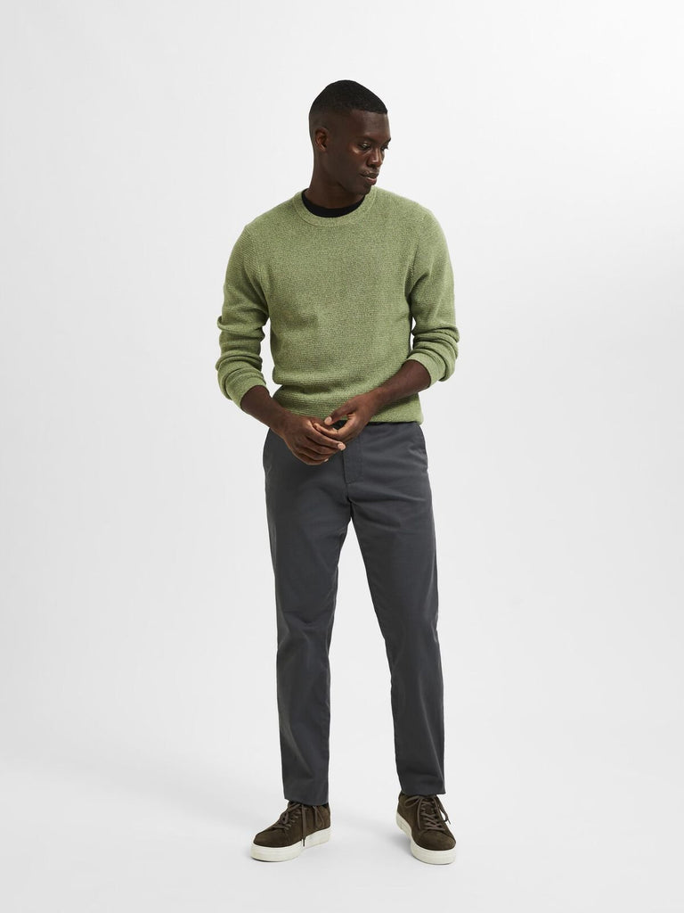 SELECTED - 175 SLIM FIT FLEX CHINOS - GREY - PANTS_SELECTED - Aritmetik - montreal