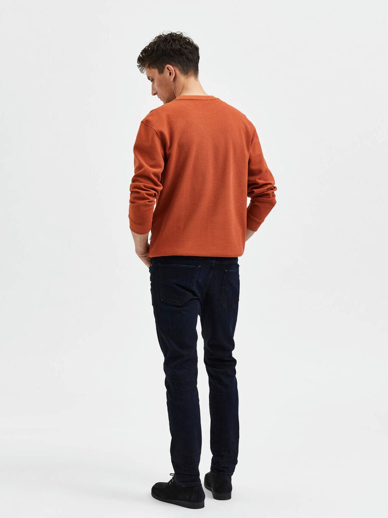 SELECTED - 175 SLIM FIT JEANS - DARK DENIM - JEANS_SELECTED - Aritmetik - montreal