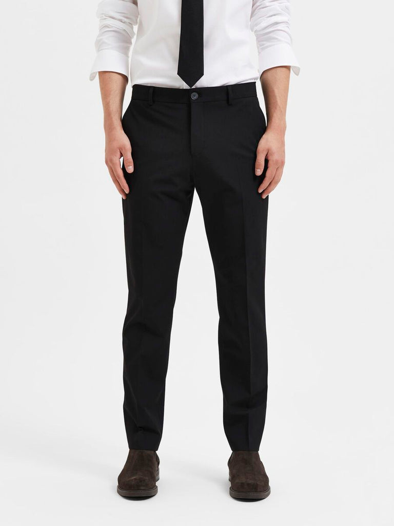 SELECTED - 175 SLIM FIT SUIT TROUSERS - BLACK - PANTS_SELECTED - Aritmetik - montreal