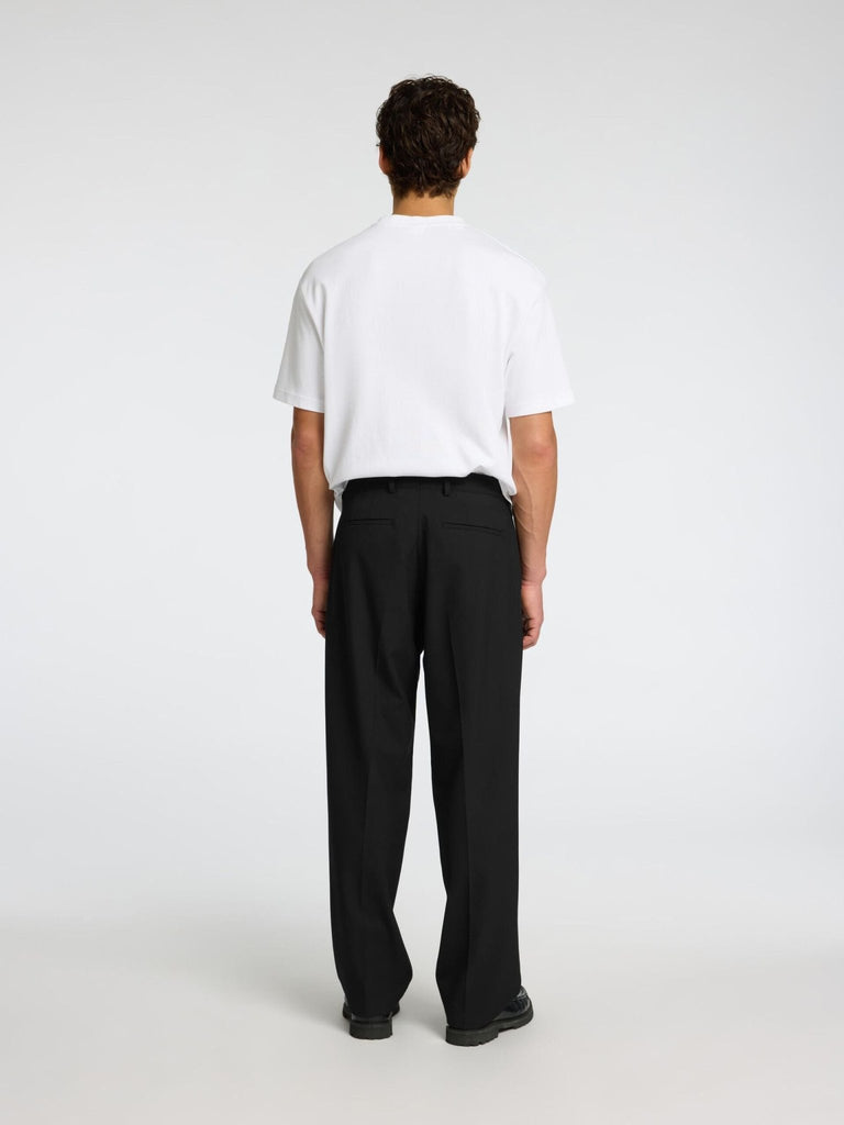 SELECTED - 220 LOOSE - FIT TROUSERS - BLACK - PANTS_SELECTED - Aritmetik - montreal