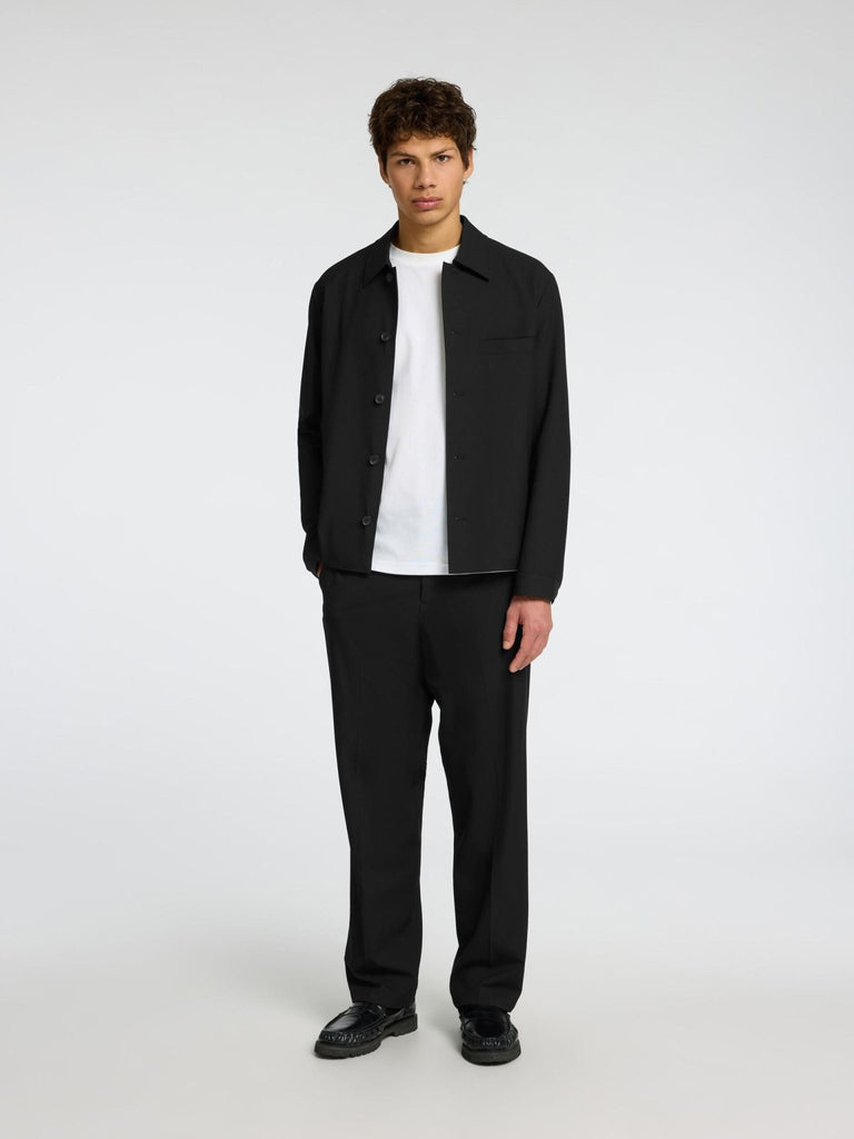 SELECTED - 220 LOOSE - FIT TROUSERS - BLACK - PANTS_SELECTED - Aritmetik - montreal