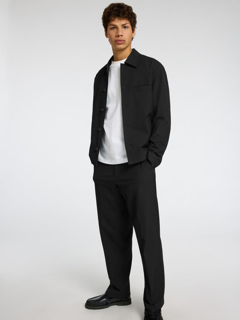 SELECTED - 220 LOOSE - FIT TROUSERS - BLACK - PANTS_SELECTED - Aritmetik - montreal