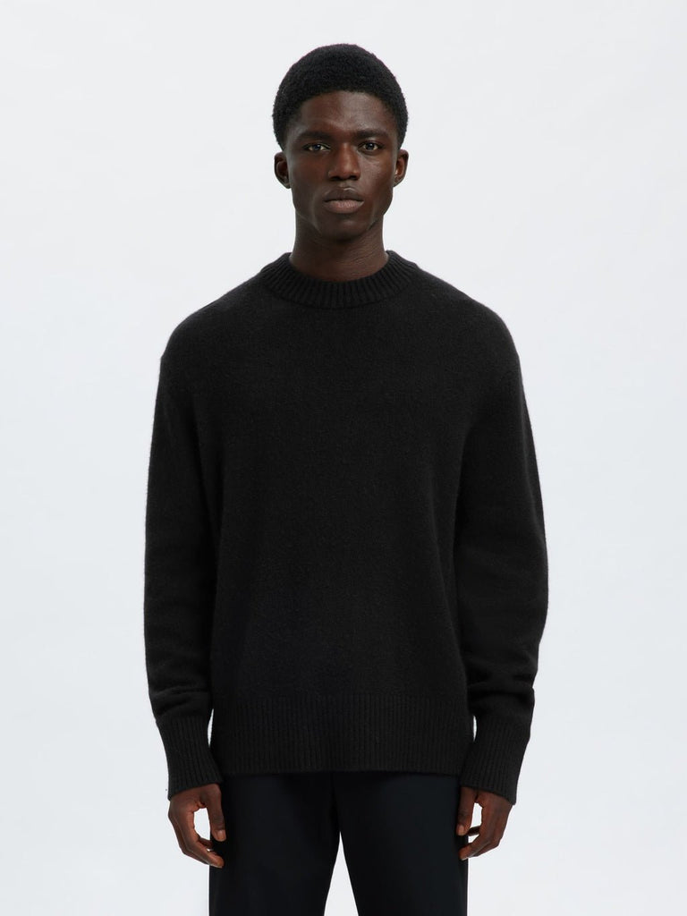 SELECTED - CASHMERE BLEND KNITTED PULLOVER - _SELECTED - Aritmetik - montreal