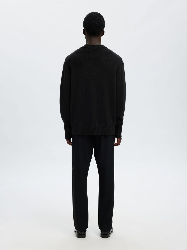 SELECTED - CASHMERE BLEND KNITTED PULLOVER - _SELECTED - Aritmetik - montreal
