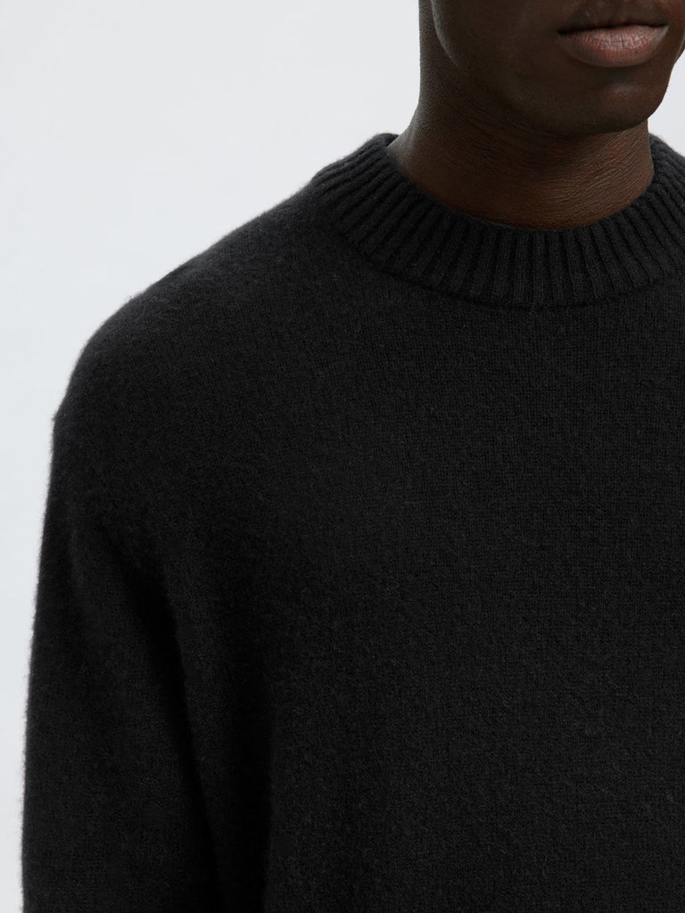 SELECTED - CASHMERE BLEND KNITTED PULLOVER - _SELECTED - Aritmetik - montreal