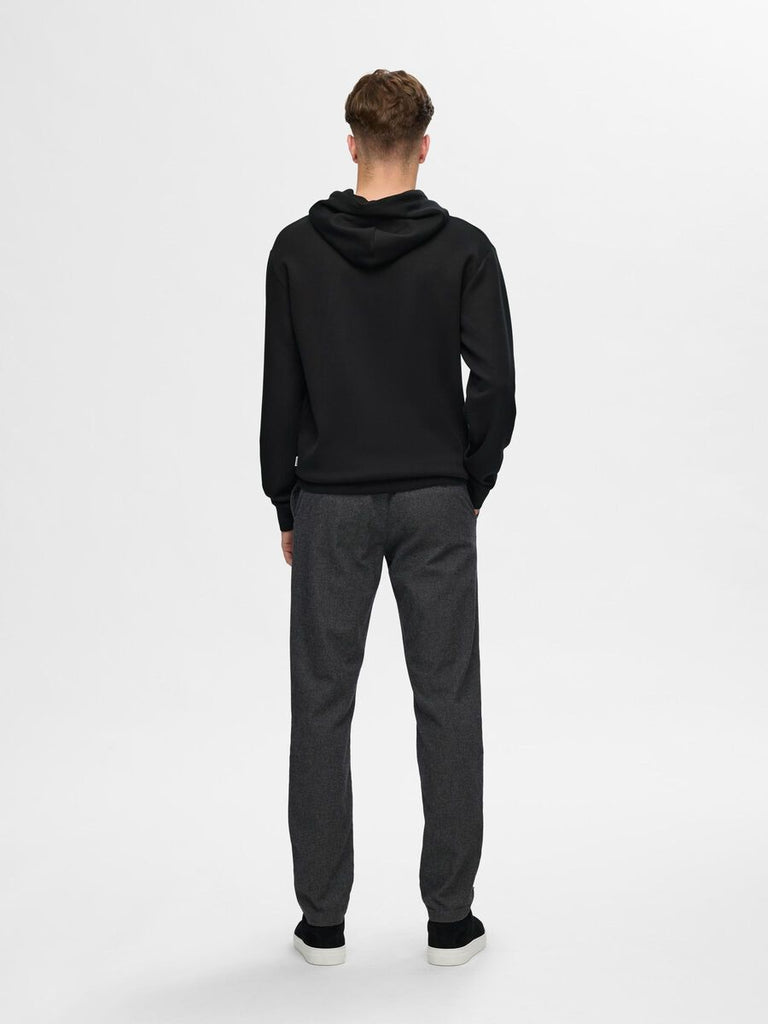 SELECTED - CASUAL HOODIE - BLACK - _SELECTED - Aritmetik - montreal