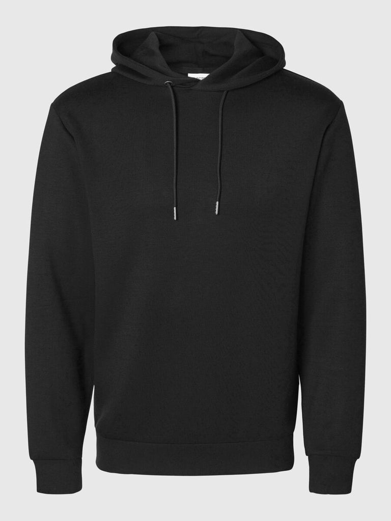 SELECTED - CASUAL HOODIE - BLACK - _SELECTED - Aritmetik - montreal