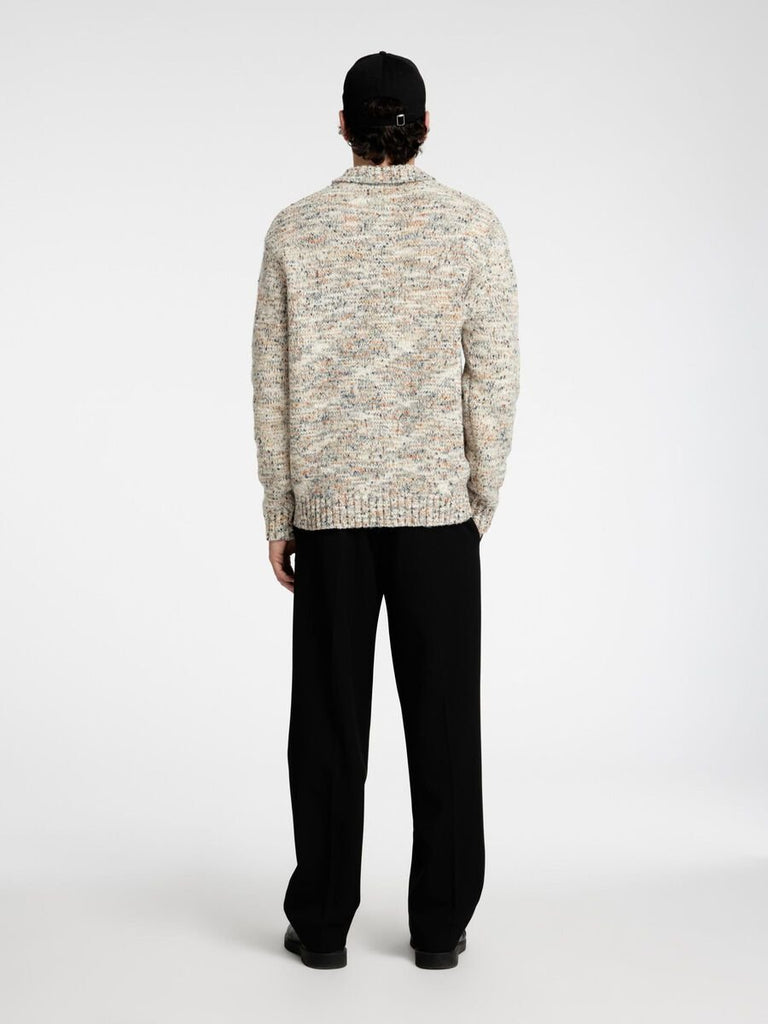 SELECTED - LONG SLEEVED KNITTED JUMPER - BEIGE - Sweater_SELECTED - Aritmetik - montreal