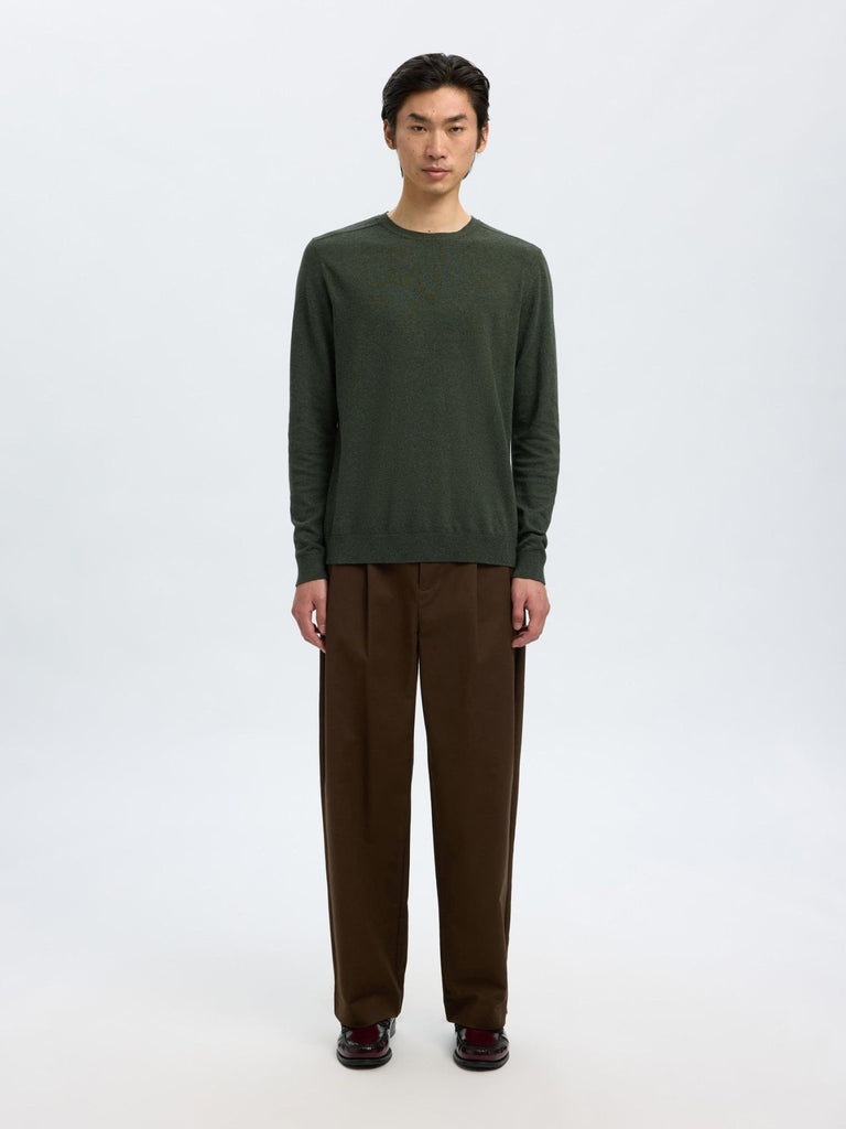 SELECTED - LONG - SLEEVED KNITTED JUMPER - Forrest - Sweater_SELECTED - Aritmetik - montreal