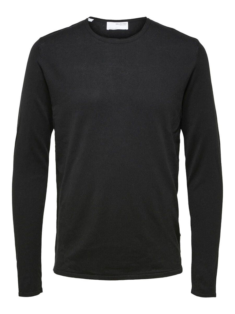 SELECTED - LONG - SLEEVED PULLOVER - Black - _SELECTED - Aritmetik - montreal