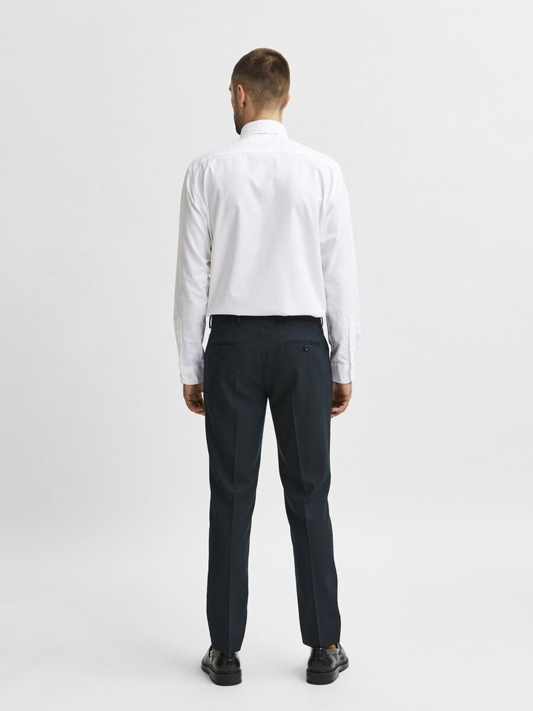 SELECTED - LONG - SLEEVED SLIM FIT SHIRT - WHITE - Shirt_SELECTED - Aritmetik - montreal