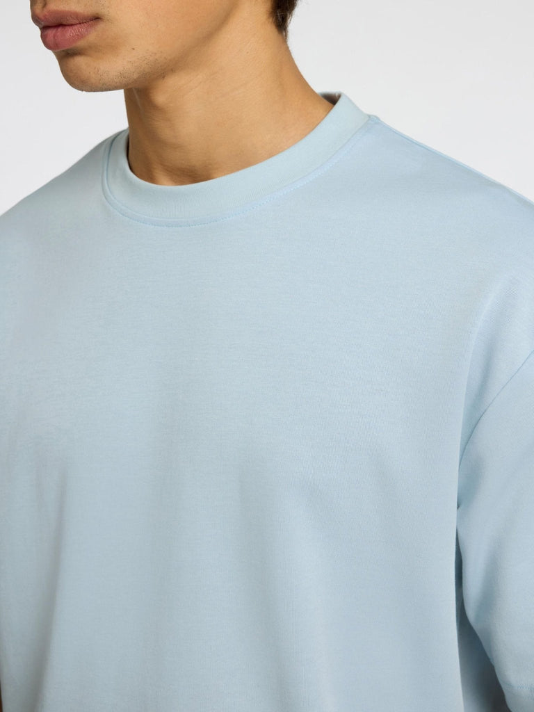 SELECTED - OVERSIZED SHORT - SLEEVED T - SHIRT - Light Blue - T-Shirts_Selected - Aritmetik - montreal