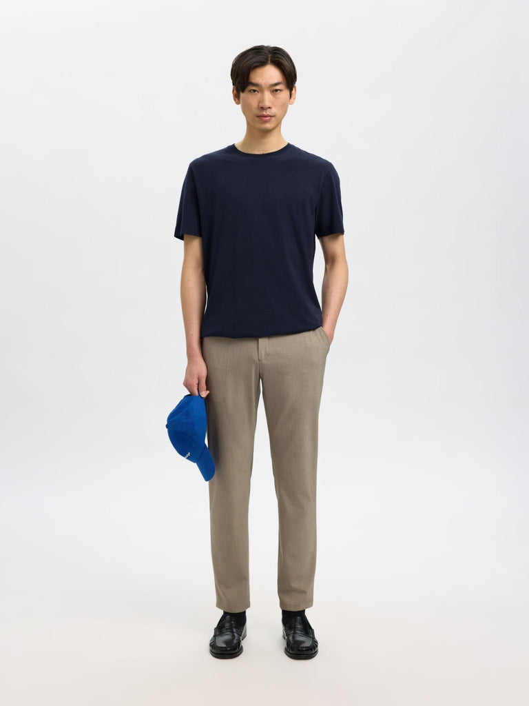 SELECTED - REGULAR T - SHIRT - NAVY - T-Shirts_Selected - Aritmetik - montreal