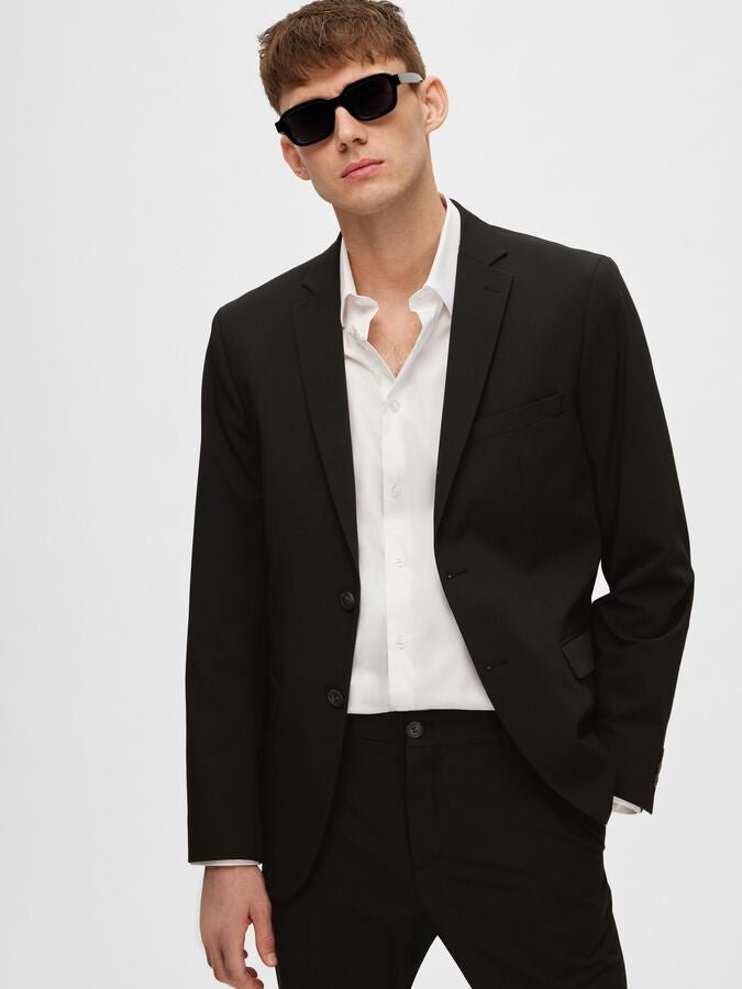 SELECTED - SLIM FIT BLAZER - BLACK - Blazer_SELECTED - Aritmetik - montreal