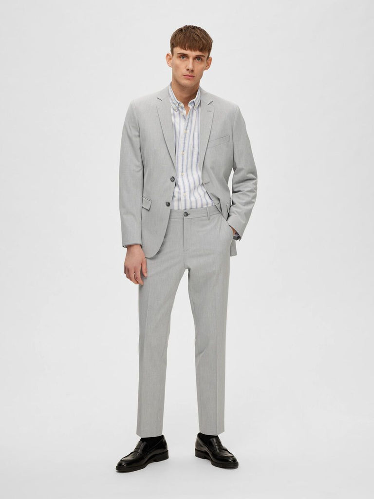 SELECTED - SLIM FIT BLAZER - GREY - Blazer_SELECTED - Aritmetik - montreal