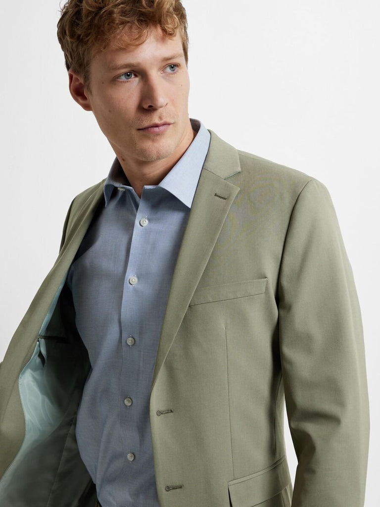 SELECTED - SLIM FIT BLAZER - KHAKI - Blazer_SELECTED - Aritmetik - montreal