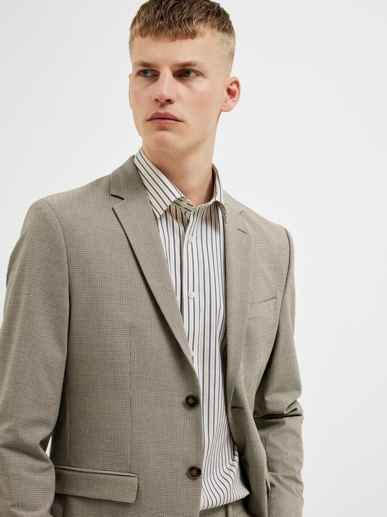 SELECTED - SLIM FIT SHIRT - BEIGE - Shirt_SELECTED - Aritmetik - montreal