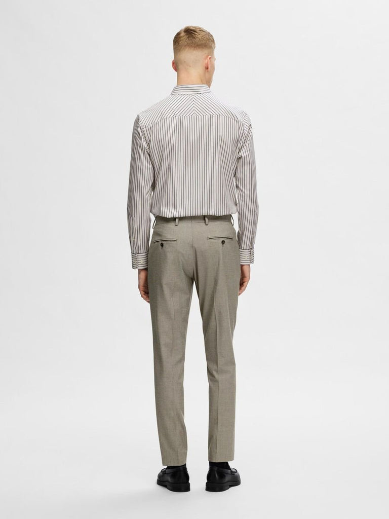 SELECTED - SLIM FIT SHIRT - BEIGE - Shirt_SELECTED - Aritmetik - montreal