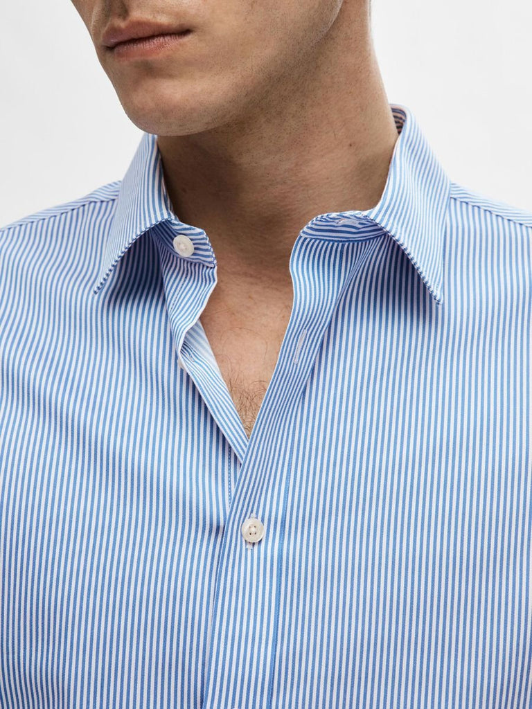 SELECTED - SLIM FIT SHIRT - LIGHT BLUE - Shirt_SELECTED - Aritmetik - montreal